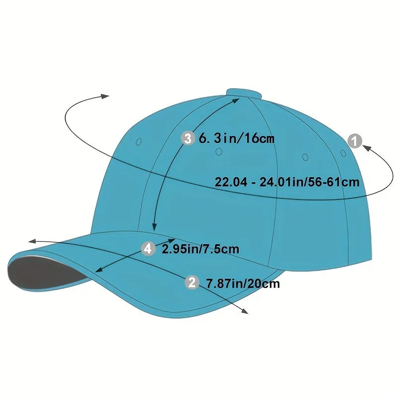 Outdoor Sport Sunshade Baseball Cap Umbrella Pattern Unisex Design