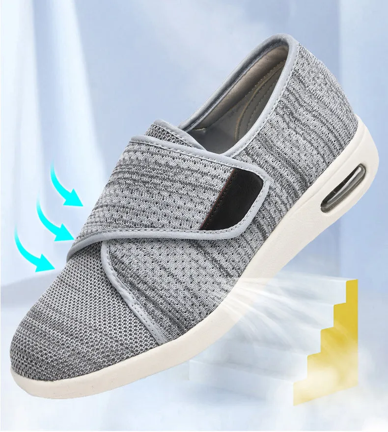 Owlkay Plus Size Wide Diabetic Shoes For Swollen Feet Width Shoes-NW039