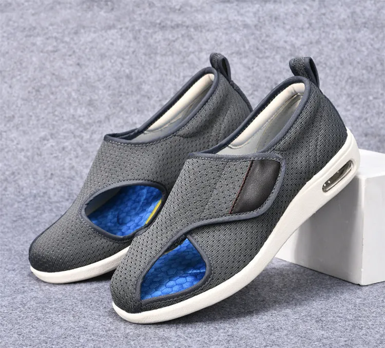 Owlkay Plus Size Wide Diabetic Shoes For Swollen Feet Width Shoes-NW048