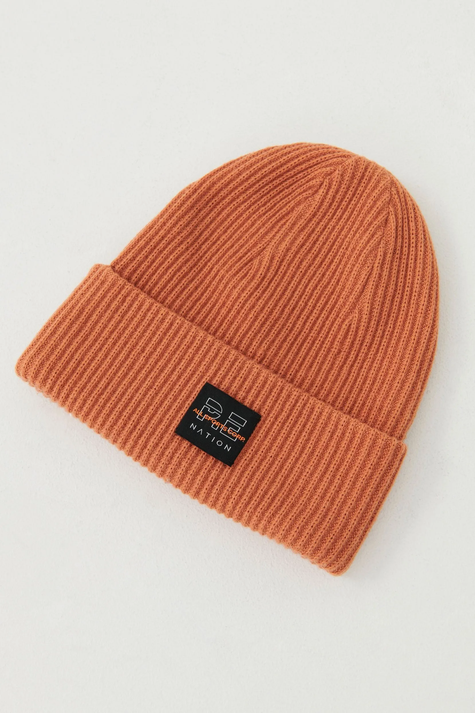 P.E NATION | Courtside Beanie - Caramel