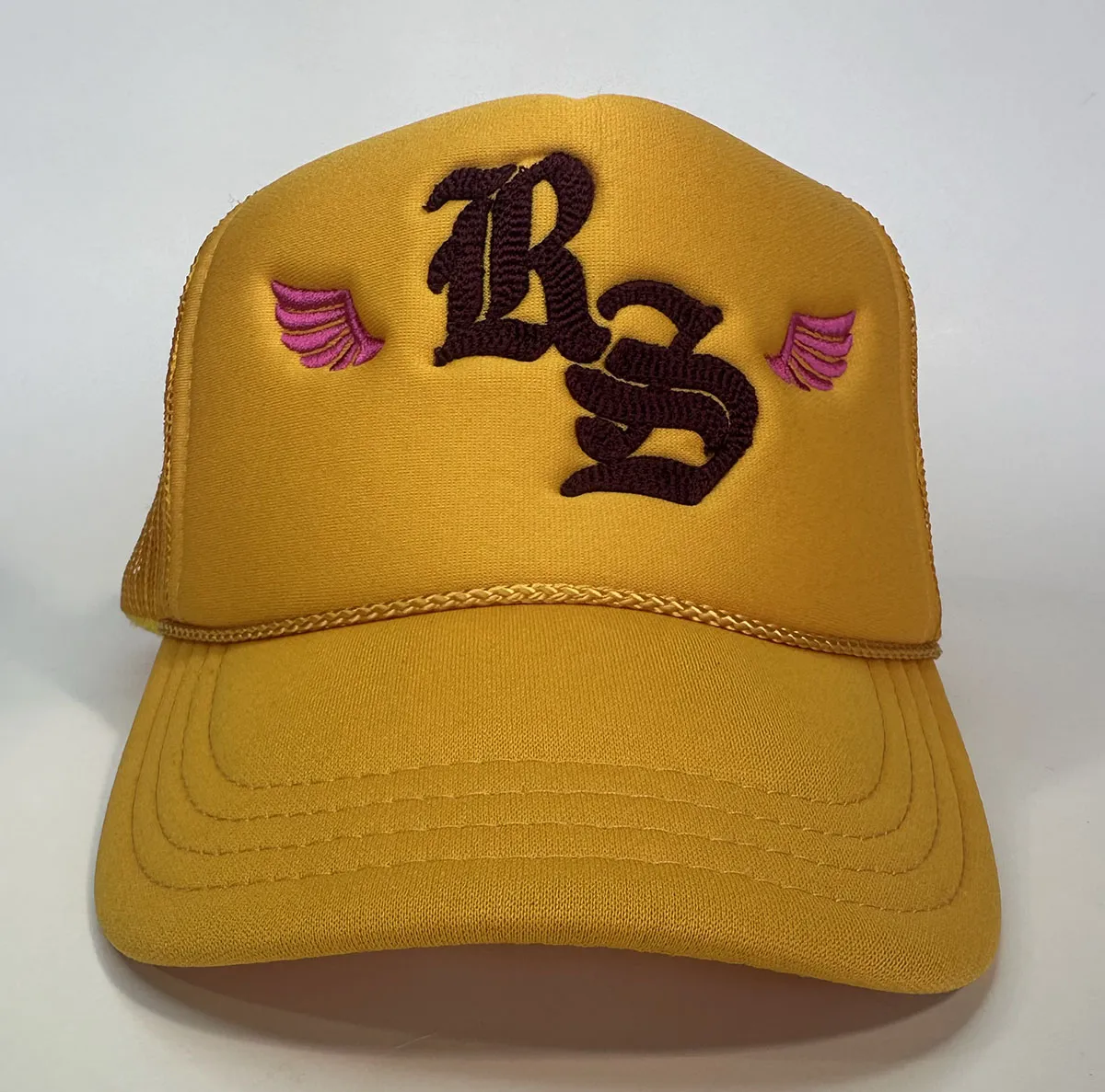 Rowdy Sprout Golden Child   Pink wing Hat