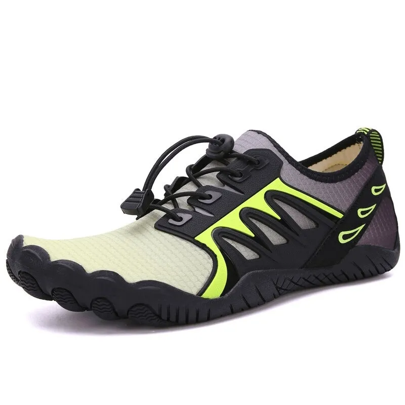 Rubber Toe Protection Water Sneakers with Adjustable Laces - SF0321