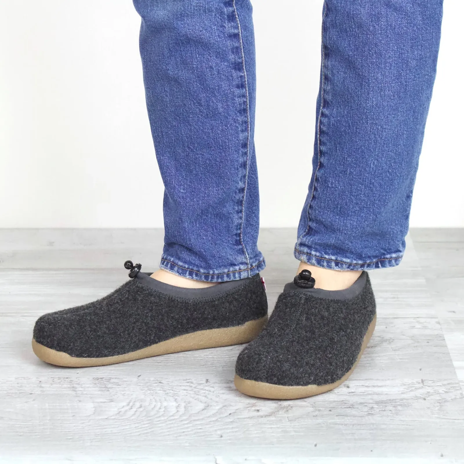 Sanita Stromo Slipper (Unisex) - Charcoal