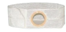 Special Nu-Form 7" Beige Support Belt 3-1/2" Opening 1" From Top 2" Double Layer Aux Belt Rear, Left, X-Large