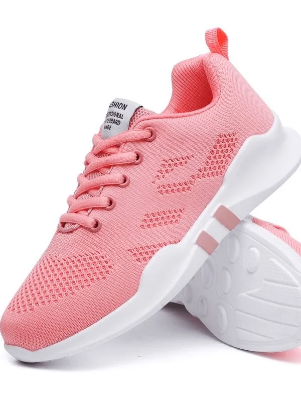 Stylish Sports Breathable Women's Sneakers with Laces - SF0213