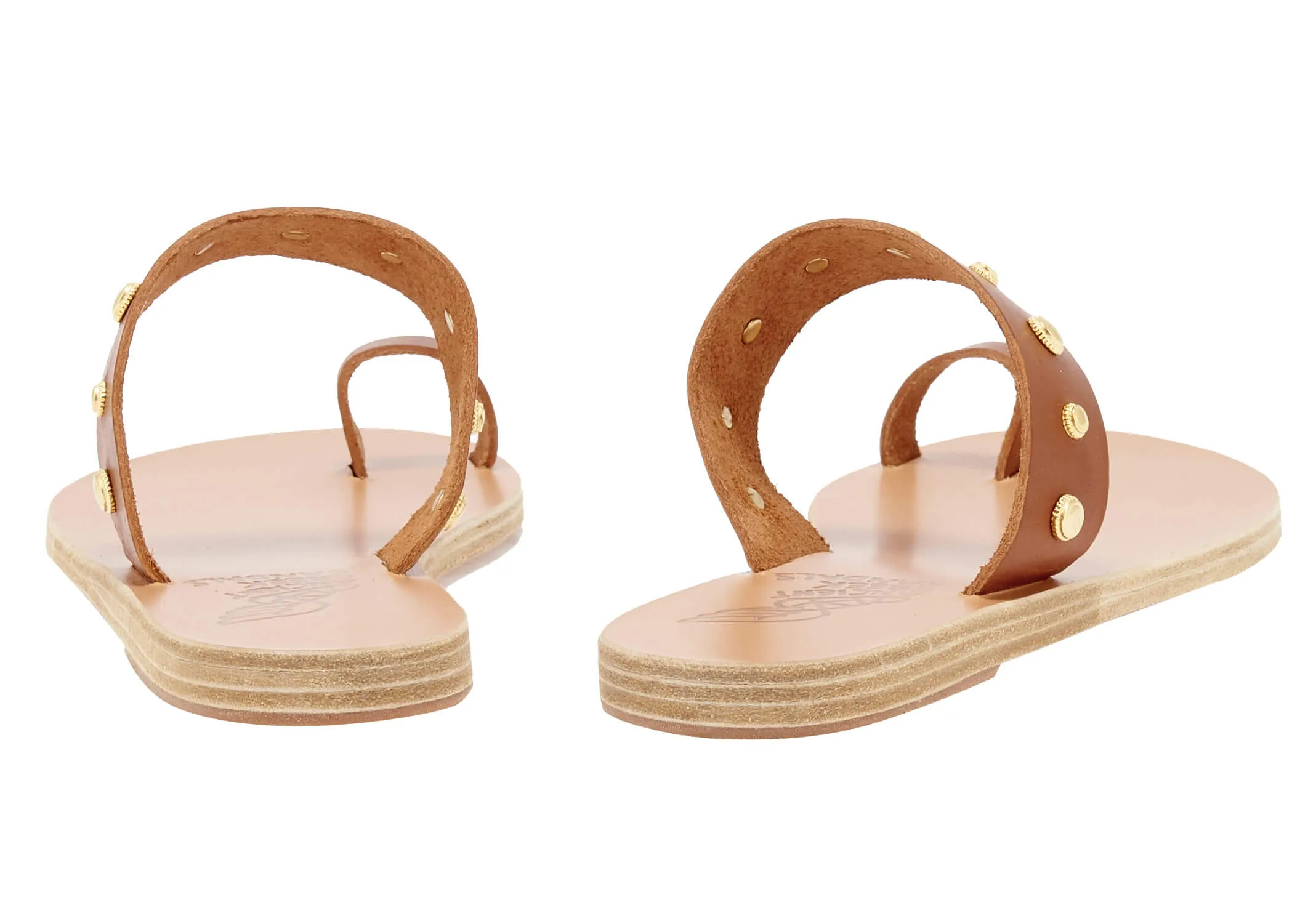 Thalia Bee Strap Sandals Terracota