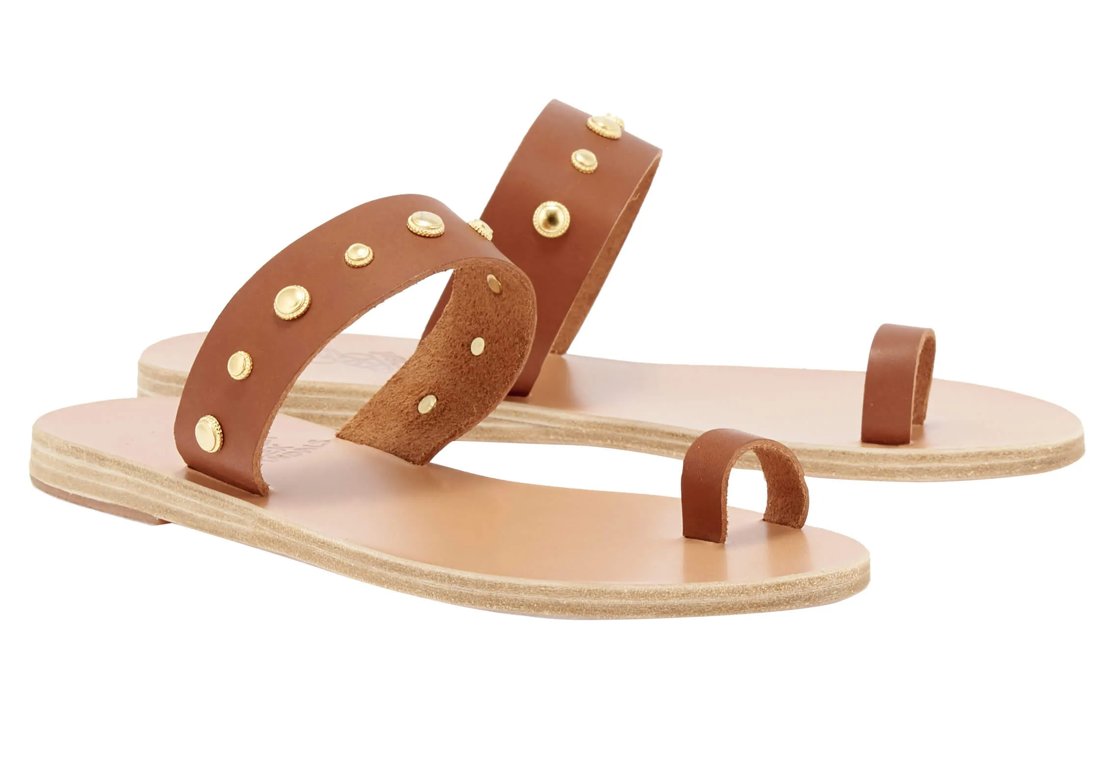 Thalia Bee Strap Sandals Terracota