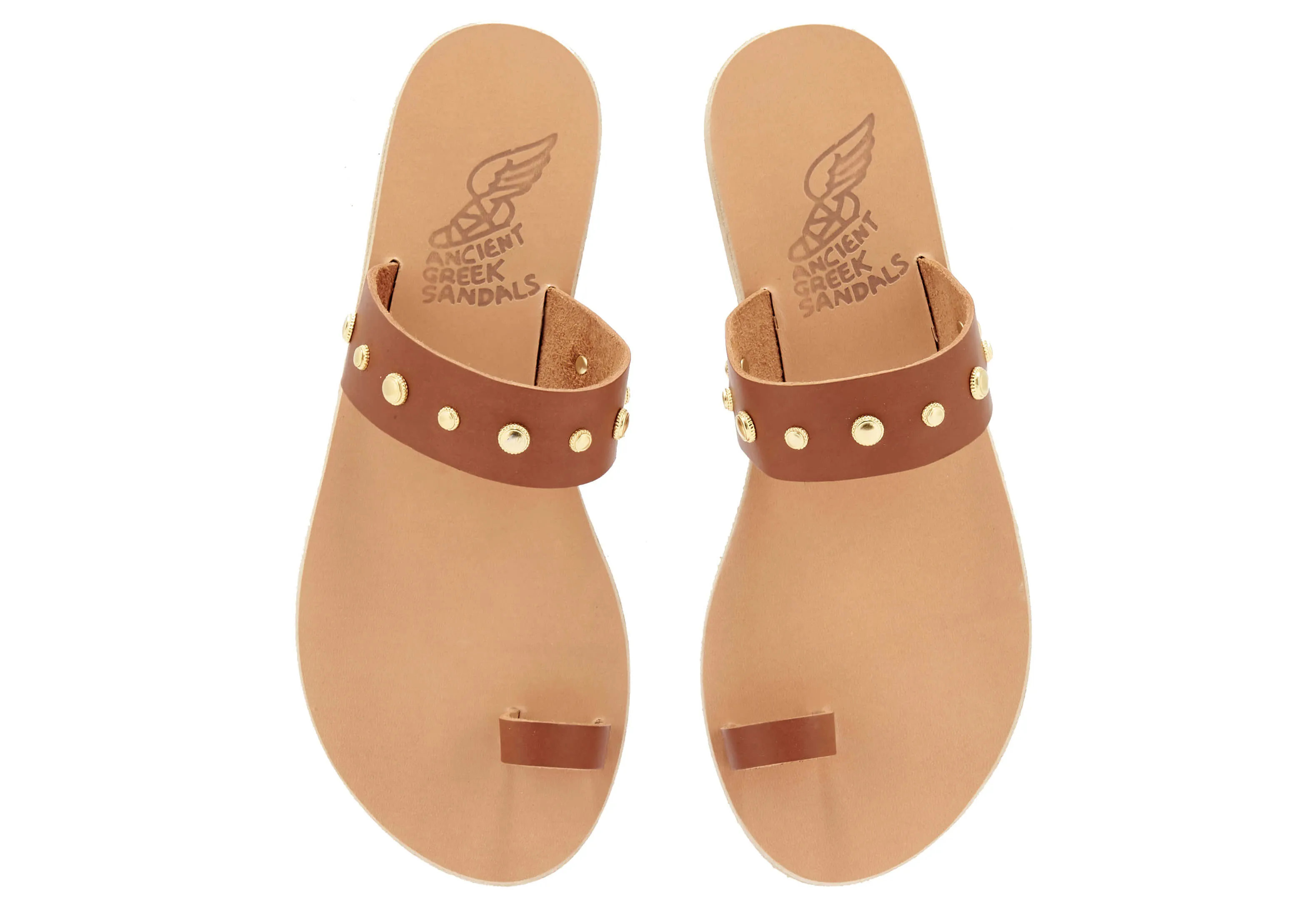 Thalia Bee Strap Sandals Terracota