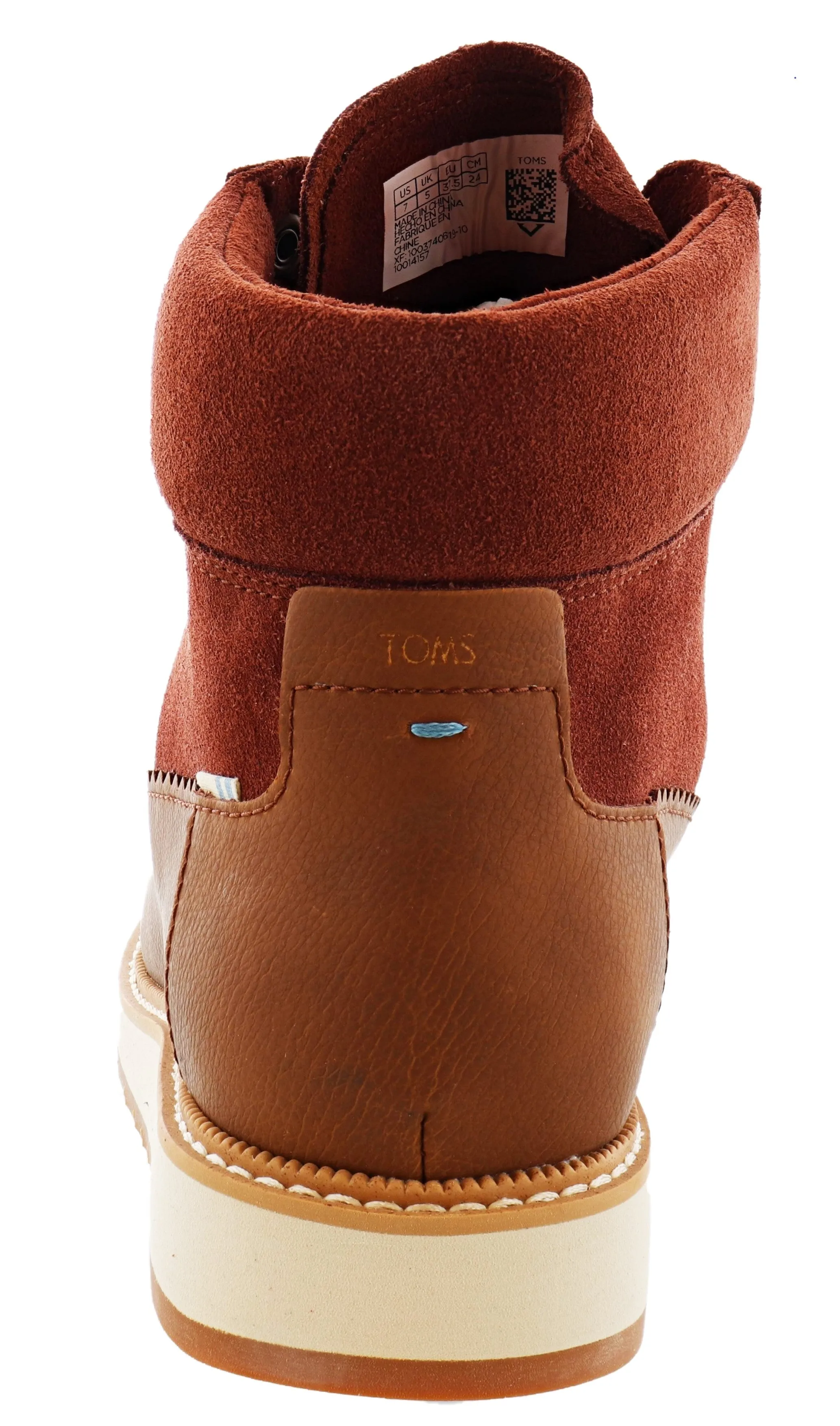 Toms Mesa Women Lace Up Waterproof Ankle Boots