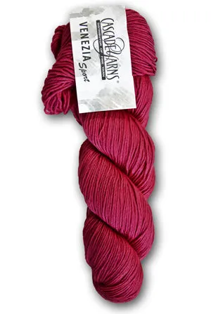 Cascade Yarns Premium Venezia Sport Yarn for Knitting, Crocheting & DIY Crafts