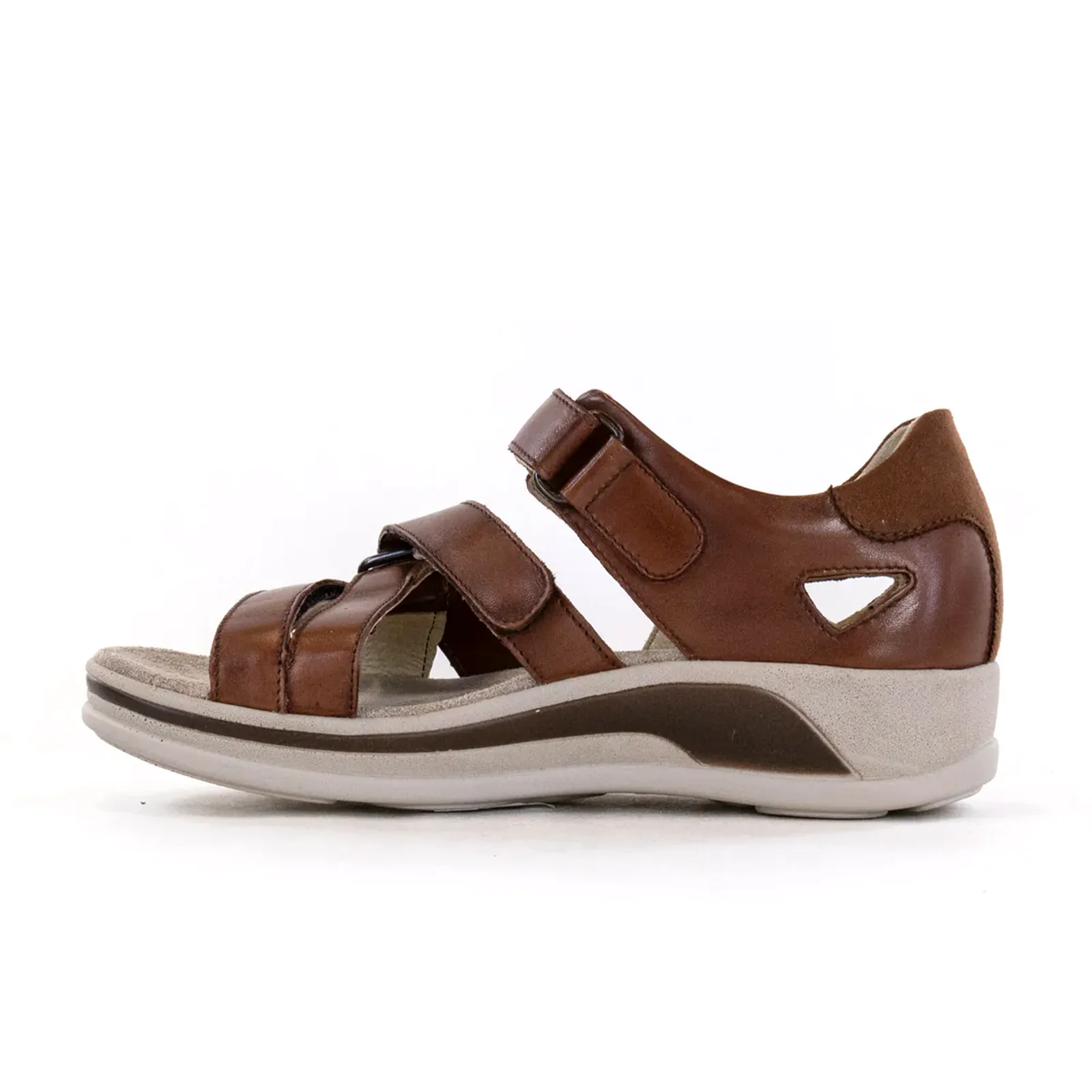 Wolky Desh Backstrap Sandal (Women) - Cognac