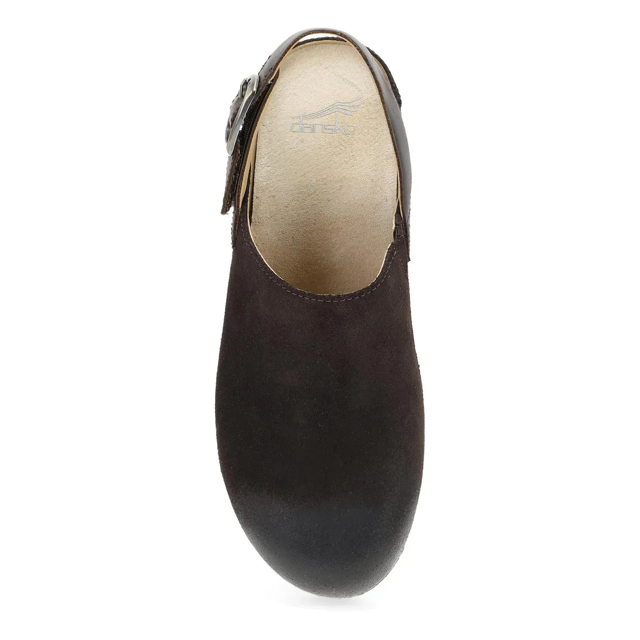 Women's Dansko Merrin Mule Color: Chocolate Burnished Suede