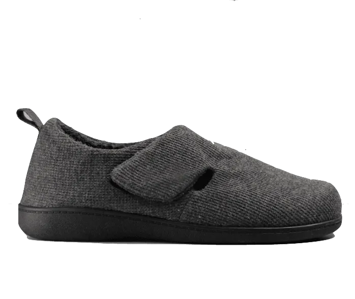 Zullaz Unisex Enclosed Orthotic Slipper- Grey