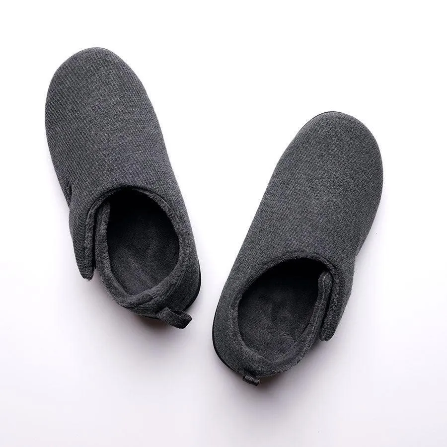 Zullaz Unisex Enclosed Orthotic Slipper- Grey